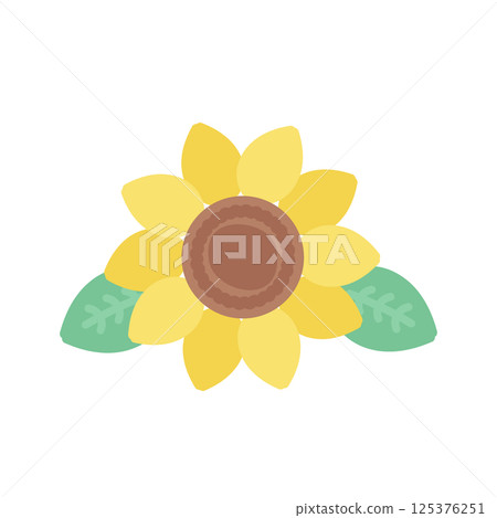 向日葵插圖 向日葵插圖 125376251