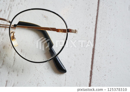 Stylish kids glasses for children. 125378310