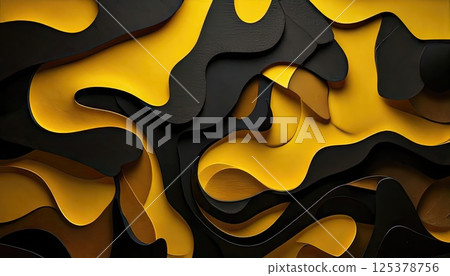 《AI Image》 Camouflage background material 125378756