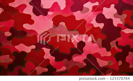 《AI Image》 Camouflage background material 125378764