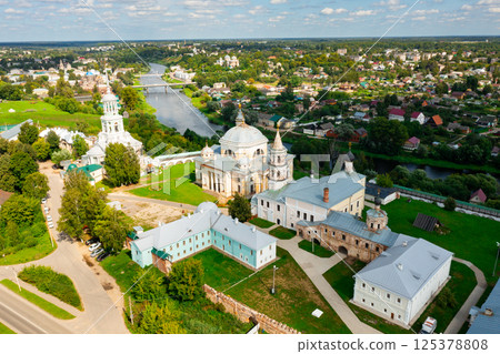 Cityscape of Torzhok, Russia 125378808