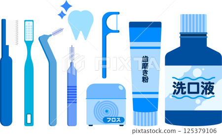 Oral care floss and toothbrushes Oral care floss and toothbrushes 125379106