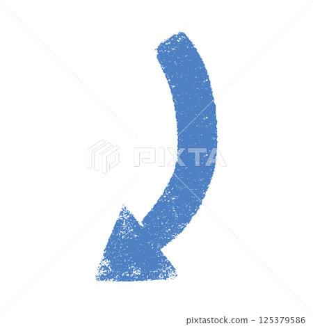 Hand-drawn arrow illustration 125379586