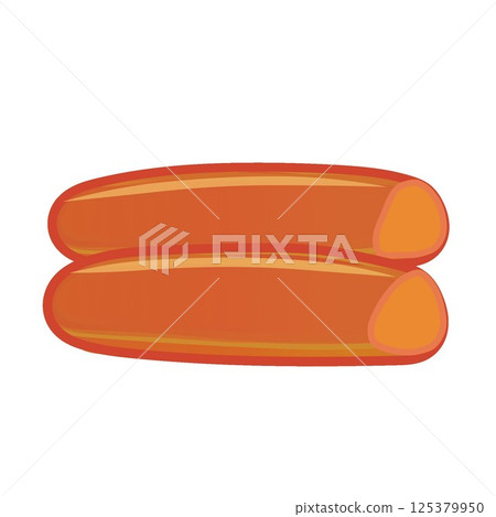 Illustration of Chateau peeled glace carrots 125379950