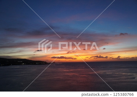 關島杜夢灣的夜景 關島杜夢灣的夜景 125380766