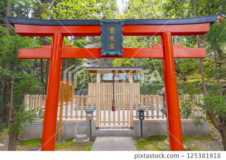 Kyoto Horinji Temple Guardian Shrine Denden Shrine Kyoto Horinji Temple Guardian Shrine Denden Shrine 125381918