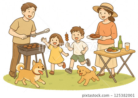 家庭燒烤 125382001