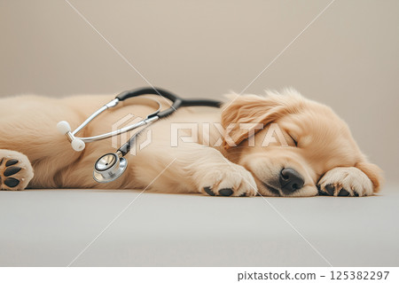 Pet Health Check_Golden Retriever 125382297