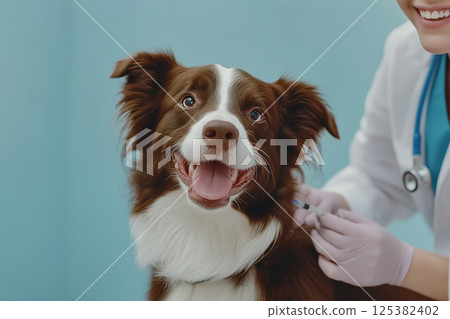 寵物健康檢查_邊境牧羊犬 寵物健康檢查_邊境牧羊犬 125382402