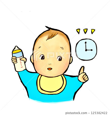 Baby milk 125382422
