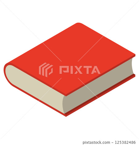 Red book illustration Red book illustration 125382486