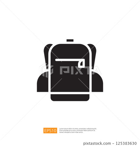 Stylish and Durable Black Backpack Ready for Travel and Adventure in Nature with a Minimalistic Design Prepared for a Journey Stylish and Durable Black Backpack Ready for Travel and Adventure in Nature with a Minimalistic Design Prepared for a Journey 125383630