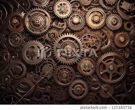 齒輪（AI 生成的圖像） 125383716