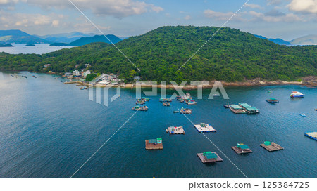 Ma Nam Wat village view April 21 2025, Sai Kung HK Ma Nam Wat village view April 21 2025, Sai Kung HK 125384725