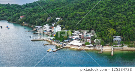 Ma Nam Wat village view April 21 2025, Sai Kung HK 125384728