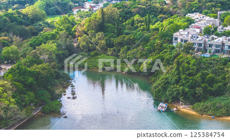 Ta Ho Tun village view April 21 2025, Sai Kung HK 125384754