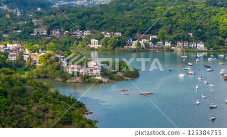 Ta Ho Tun village view April 21 2025, Sai Kung HK 125384755
