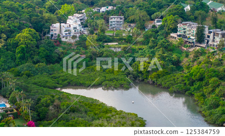 Ta Ho Tun village view April 21 2025, Sai Kung HK 125384759