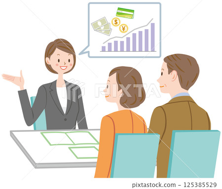 資產管理、退休、投資、諮詢、夫妻、NISA 125385529