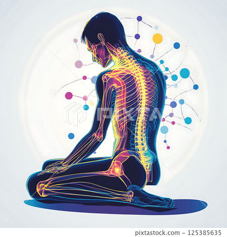 Pain management applications visual for each therapy 125385635