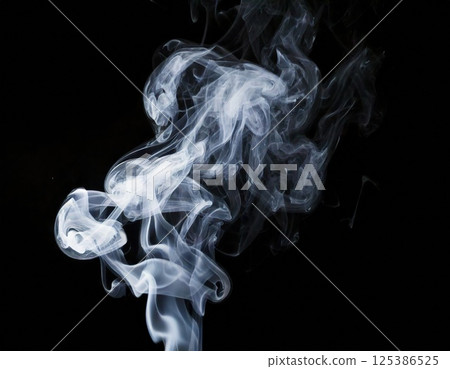 Dry ice smoke (AI generated image) 125386525