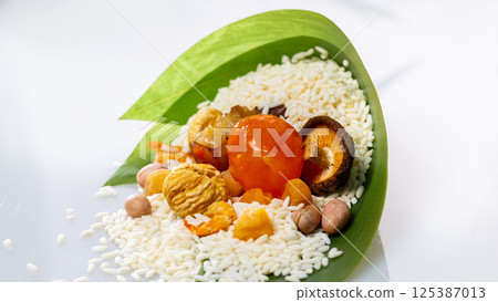 餡料, 粽葉, 包裹, 新鮮,  端午節, 節慶, 125387013