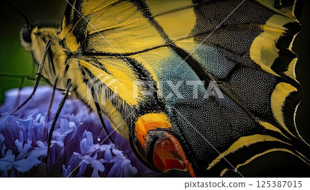 AI Image: Swallowtail butterfly AI Image: Swallowtail butterfly 125387015