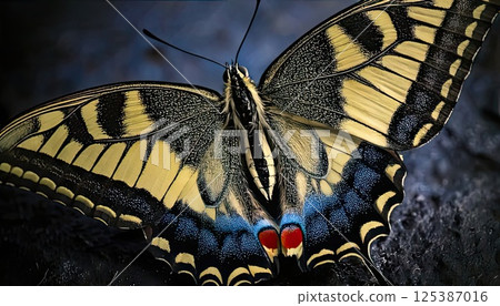 AI Image: Swallowtail butterfly AI Image: Swallowtail butterfly 125387016