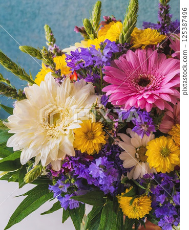 AI影像:彩色花束 AI影像:彩色花束 125387496