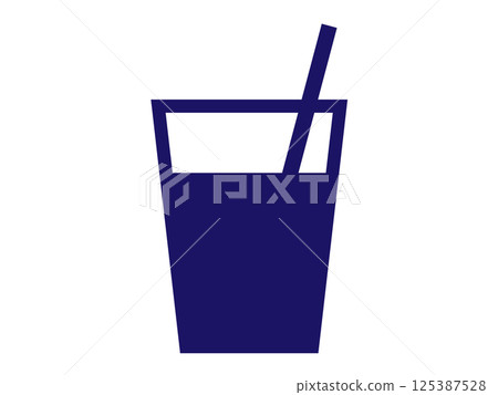 Drink icon (drink silhouette) Drink icon (drink silhouette) 125387528
