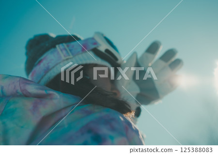 snowboard, snowboarding, skier 125388083