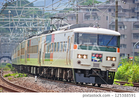 東海道線 真鶴 JR 東日本 185 系列 A1 編組（大宮）大通子 125388591