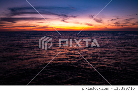 Aerial view beautiful sea surface nature background,Amazing waves texture ocean with clouds Aerial view beautiful sea surface nature background,Amazing waves texture ocean with clouds 125389710