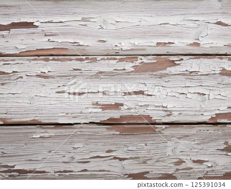 剝落的白漆木材(AI 生成的圖像) 剝落的白漆木材(AI 生成的圖像) 125391034