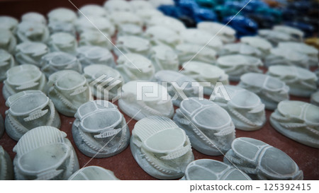 Alabaster made scarabs 125392415
