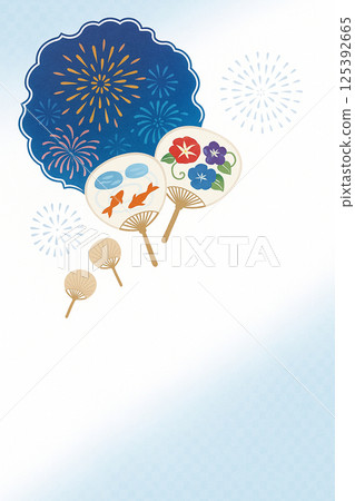 Summer image illustration Summer image illustration 125392665