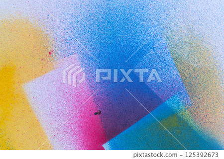 Spray paint colorful background 125392673