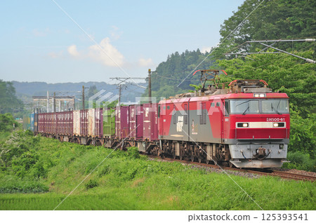 東北幹線白坂豐原 JR Freight EH500-61(仙台) 東北幹線白坂豐原 JR Freight EH500-61(仙台) 125393541