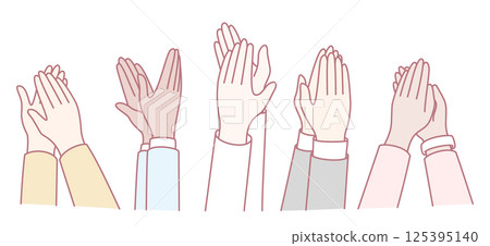 An Illustration of Applauding Hands Perfect for Celebrations, Events, and Special Occasions An Illustration of Applauding Hands Perfect for Celebrations, Events, and Special Occasions 125395140