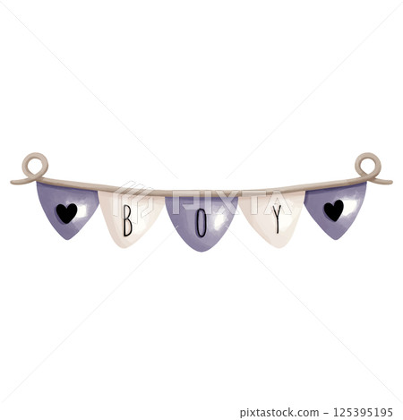 pink teddy bear with pink ribbon, cute baby shower clipart. 125395195