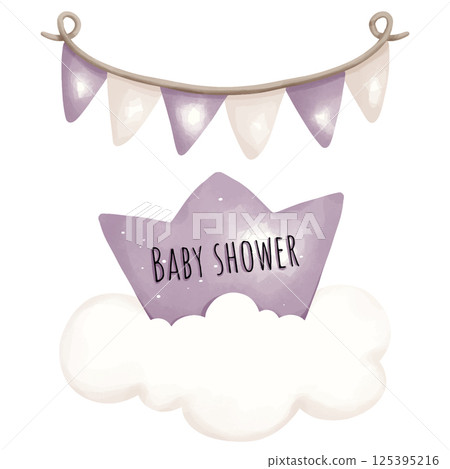 pink teddy bear with pink ribbon, cute baby shower clipart. pink teddy bear with pink ribbon, cute baby shower clipart. 125395216