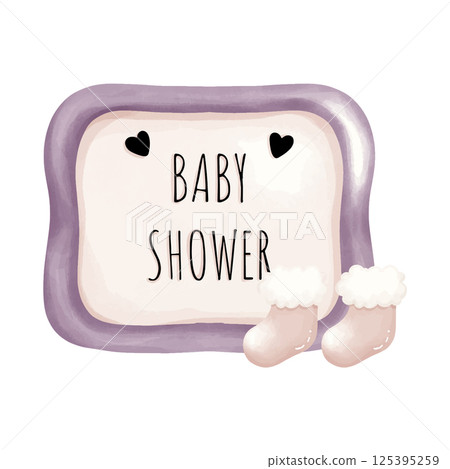 pink teddy bear with pink ribbon, cute baby shower clipart. pink teddy bear with pink ribbon, cute baby shower clipart. 125395259