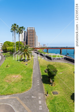 Miyazaki City Oyodo Riverside Tachibana Park Oyodo River 125395334