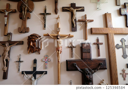 Collection of crosses Collection of crosses 125398584