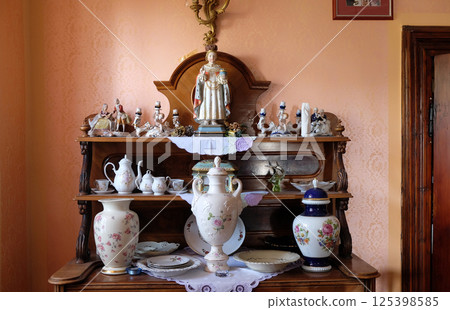 Statue of the Infant of Prague in the Rectory of Saint Francis Xavier in Vugrovec, Croatia Statue of the Infant of Prague in the Rectory of Saint Francis Xavier in Vugrovec, Croatia 125398585