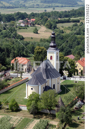 Parish Church of Assumption of the Virgin Mary in Pokupsko, Croatia Parish Church of Assumption of the Virgin Mary in Pokupsko, Croatia 125398822