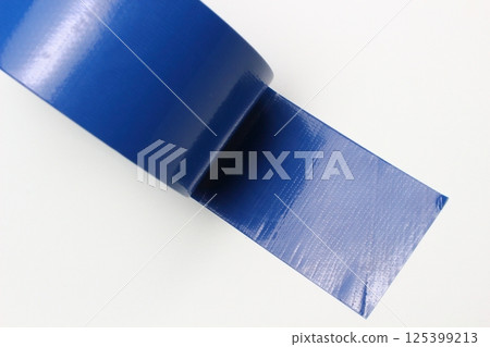 Blue packing tape, your trusted partner in packaging work 125399213