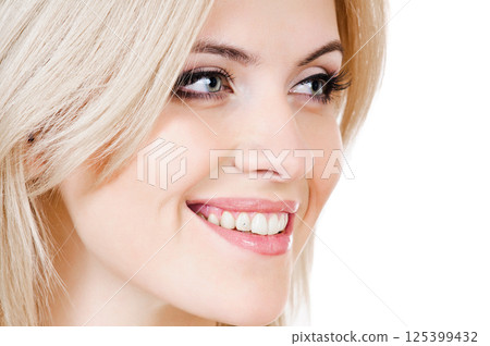 beautiful blonde 125399432