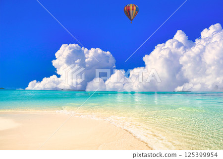 帕勞美麗的珊瑚礁海 125399954