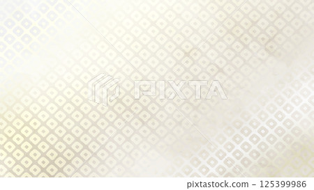 日本背景：銀色鹿子圖案 125399986